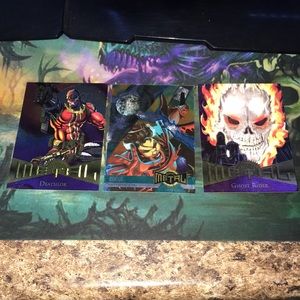 Marvel Metal bundle of 3 cards
